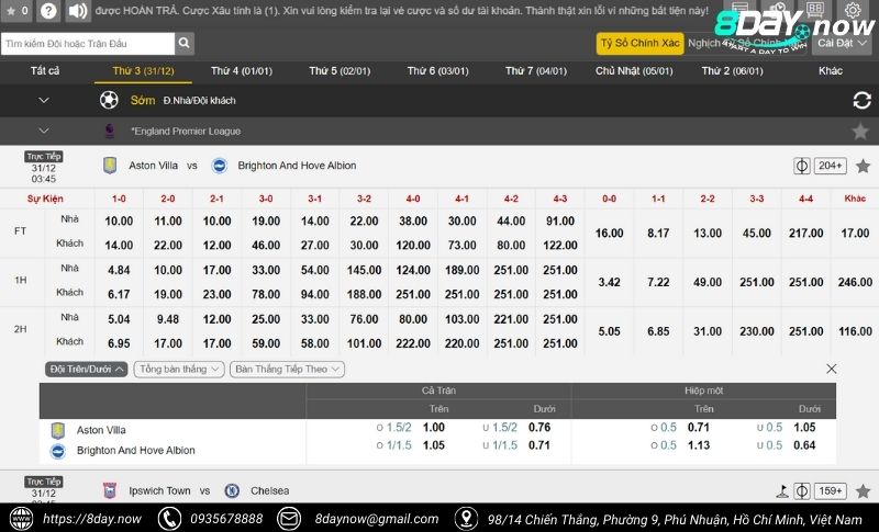 Giao dien cong cuoc IM The Thao - Hinh 4